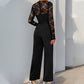 Women's Lace Top Jumpsuit