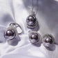 Silver Opal Mother Pearl Set