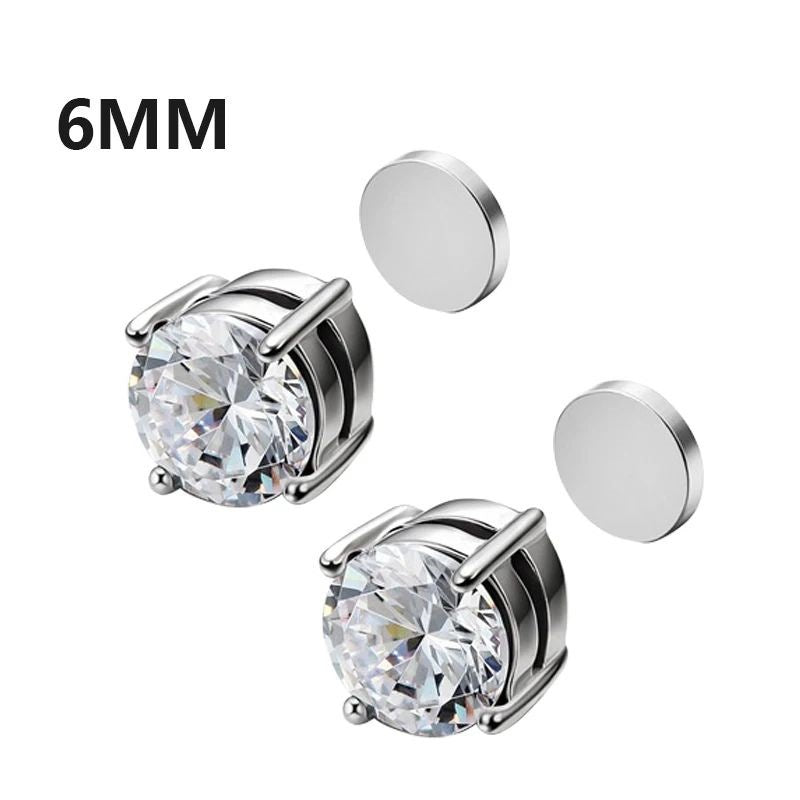 Crystal Magnetic Ear Clip For Men