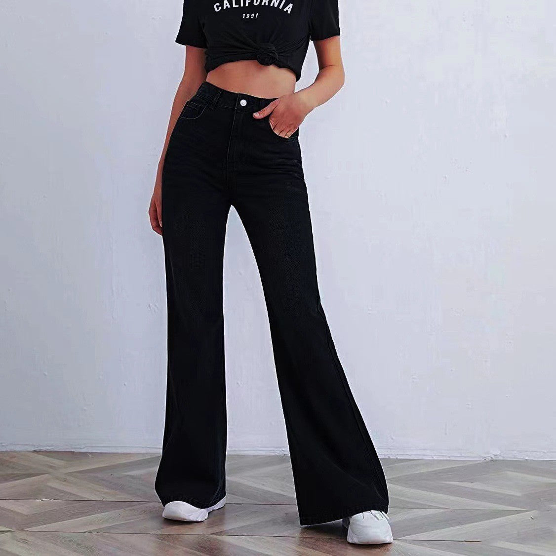 High Waist Retro Jeans