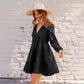 Three Sister V-neck Mini Dress
