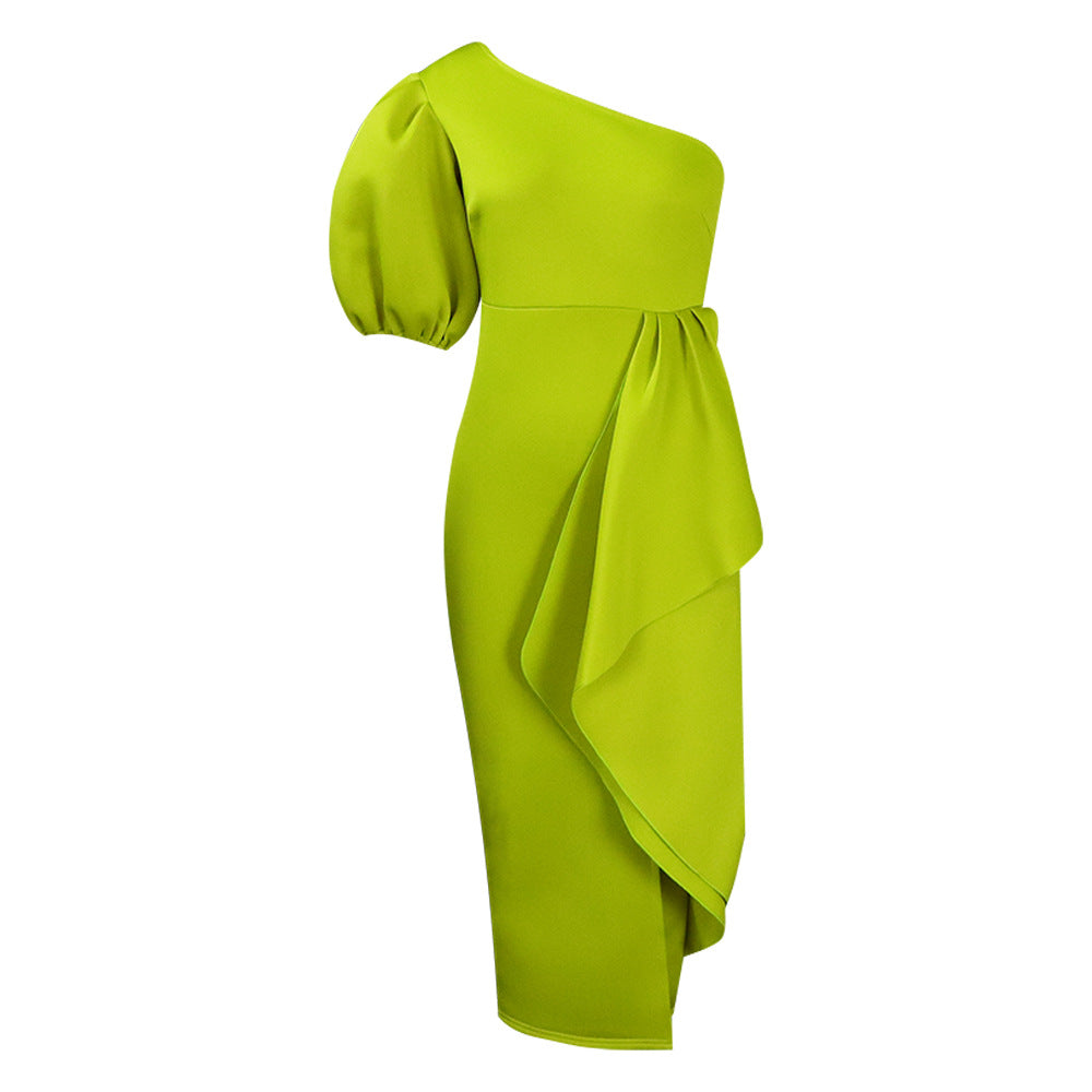 Women's One Puff Sleeve Dress
