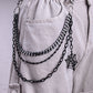 Three-layer Spider Web Jeans Chain