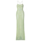 See Through Knitted Sheath Dress