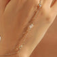 Creative Ring Connecting Finger Love Chain Bracelet