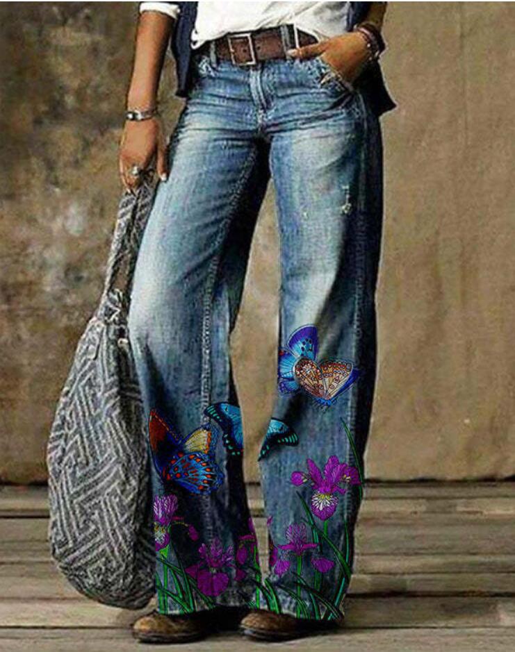 Women's Creative Jeans