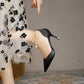 Pearly Drop Stiletto High Heels
