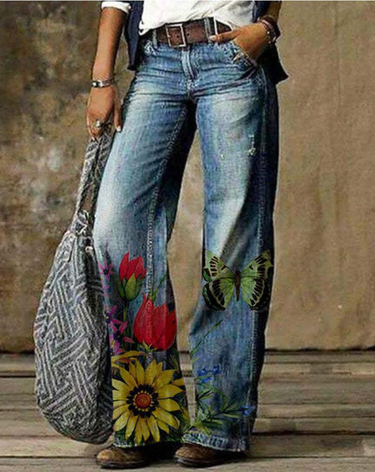 Women's Creative Jeans