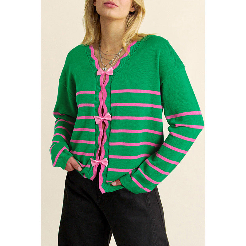 Women's Bowknot Cardigan