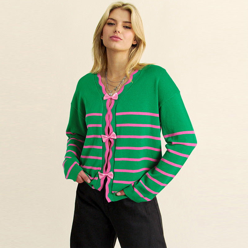 Women's Bowknot Cardigan