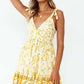 V-neck Dress With Low Back