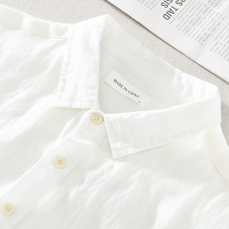 Men's Pure Linen Shirt