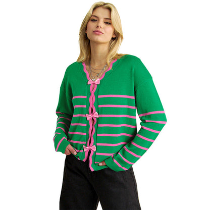 Women's Bowknot Cardigan