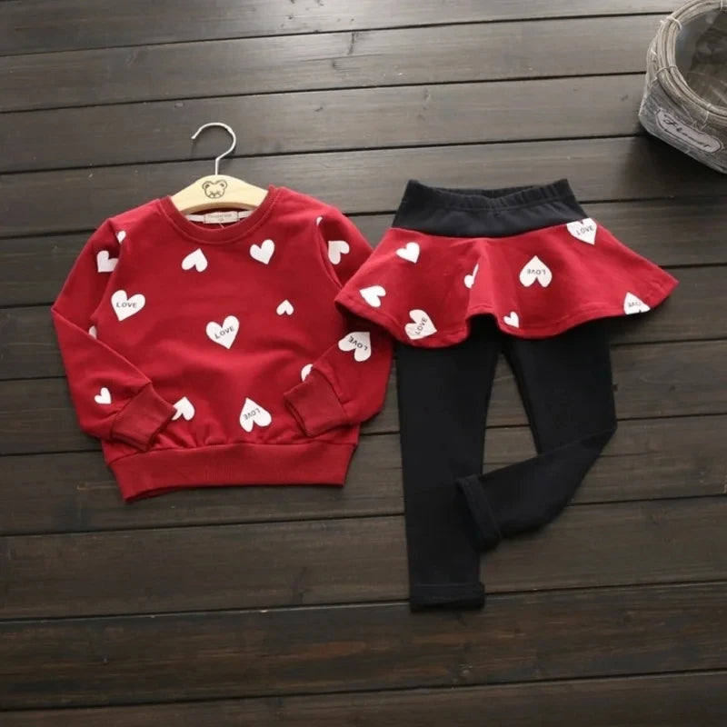 Toddler Girls Printed Set