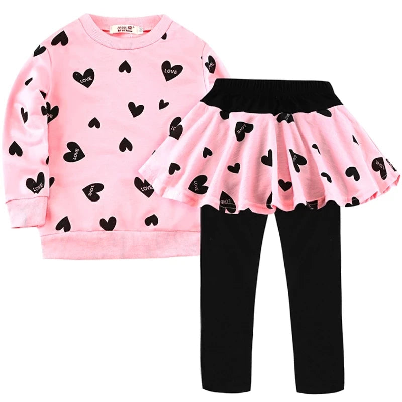 Toddler Girls Printed Set