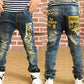 IENENS Years Boys Slim Straight Jeans 4-11