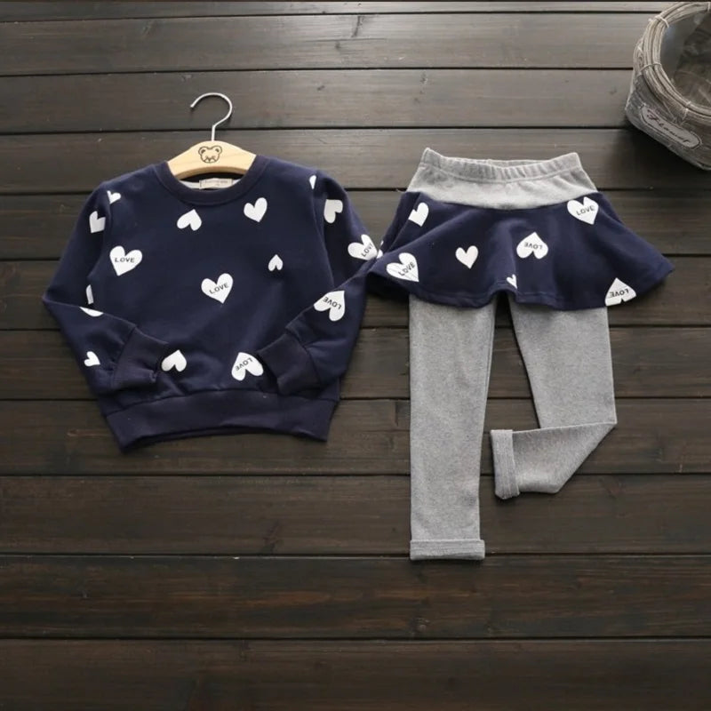 Toddler Girls Printed Set