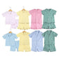 Kids Seersucker 100% Cotton Pajamas Sets