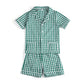 Kids Seersucker 100% Cotton Pajamas Sets