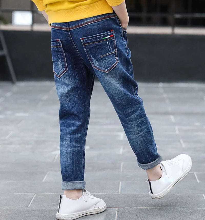 IENENS Years Boys Slim Straight Jeans 4-11
