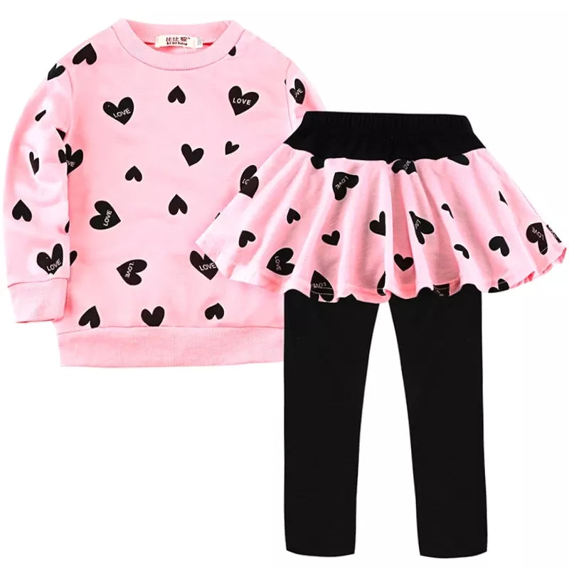 Toddler Girls Printed Set