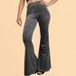Velvet Bell-bottom Pants