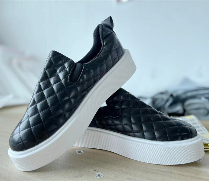 Women's Platform Leather Shoes