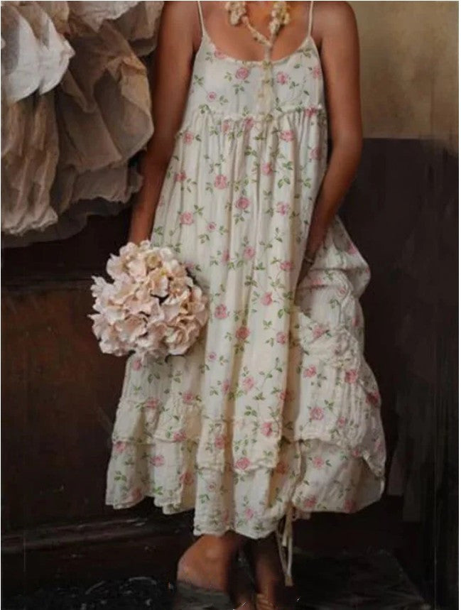 Women's Floral Easy Flow Dress