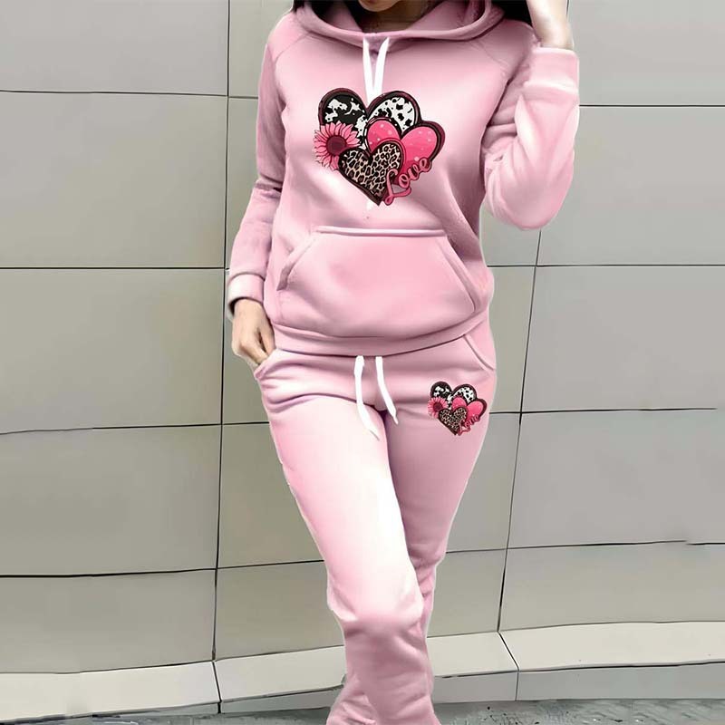 Women's Hooded Sports Suit