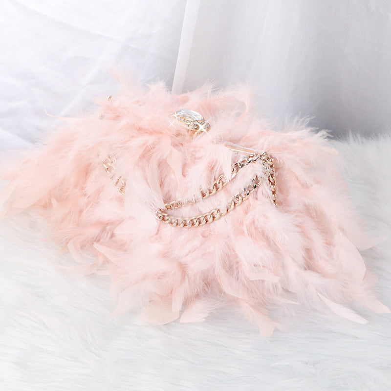 Rhinestone-encrusted Dinner Purse