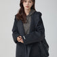 women's Hooded Wool Coat