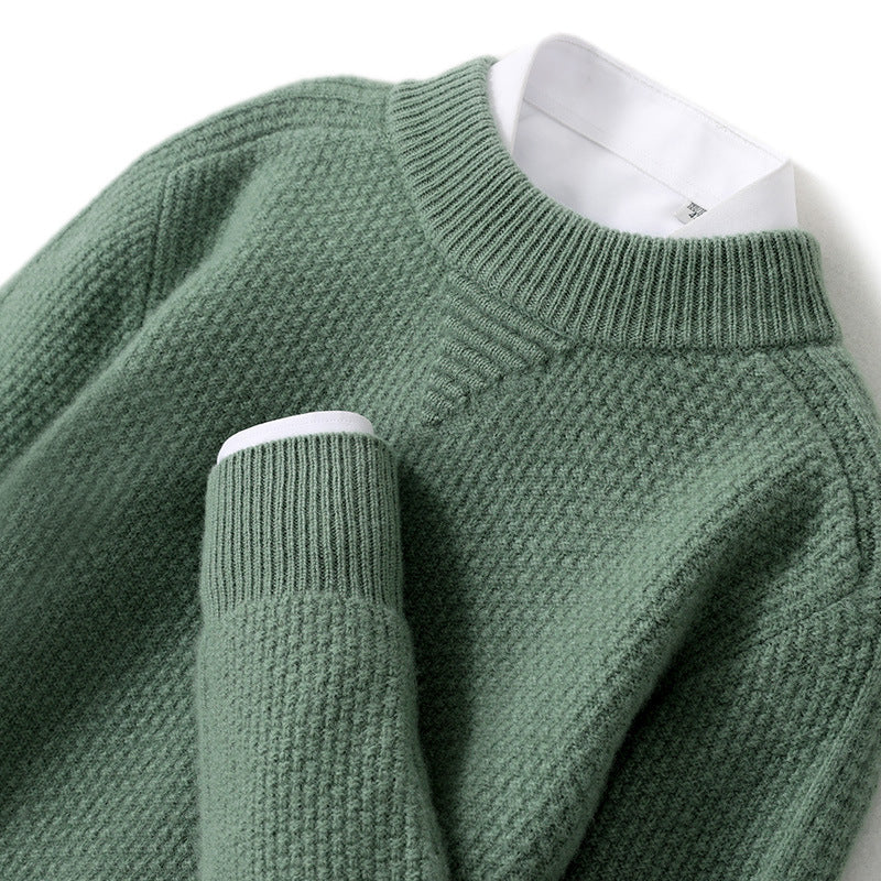 Men's Rhombus Cashmere Sweater