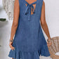 Summer Ruffle Dress Fashion Loose Sleeveless Straight Beach Dresses For Women