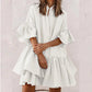 Two Sister Rabbit Fur Dress