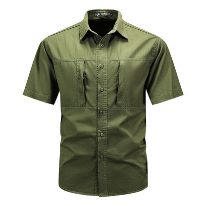 Cotton Leisure Short Sleeve Shirt