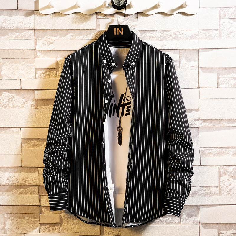 Men's Striped Sports Shirt