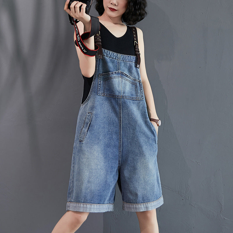 Women's Denim Overalls