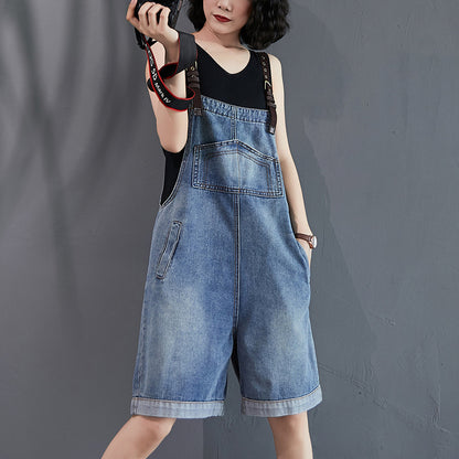 Women's Denim Overalls