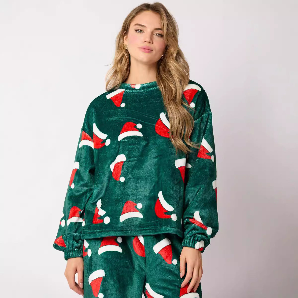 Women's Flannel Christmas Pajama Set