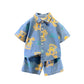 Boys Denim Short Set