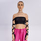 Elastic Cross Straps Tank Top