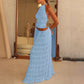 2pcs Bohemian Pleated suit