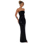 Backless Fitted Sparkling Gown