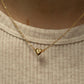 Heart Zircon Necklace Bracelet