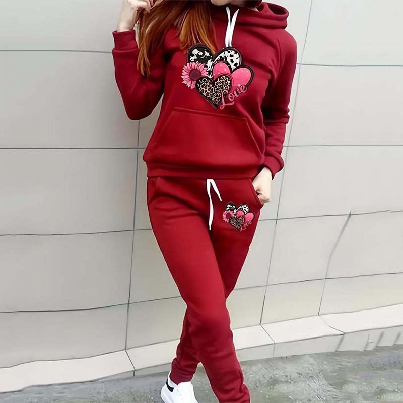 Women's Hooded Sports Suit