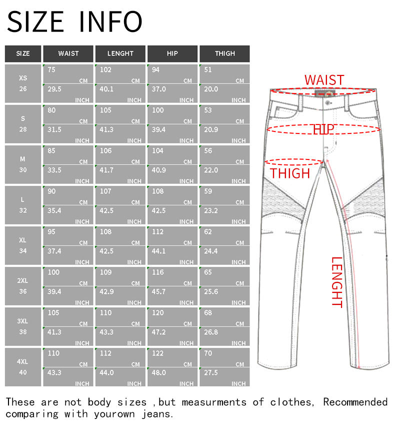Stretchy Camouflage Jeans
