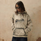 American Embroidered Frayed Halloween Hoodie For Women