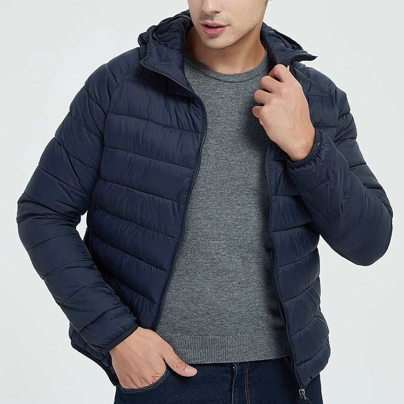 Men's Lightweight Hooded Coat