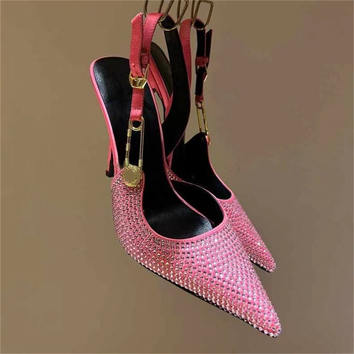 Women's Rhinestone High Heels