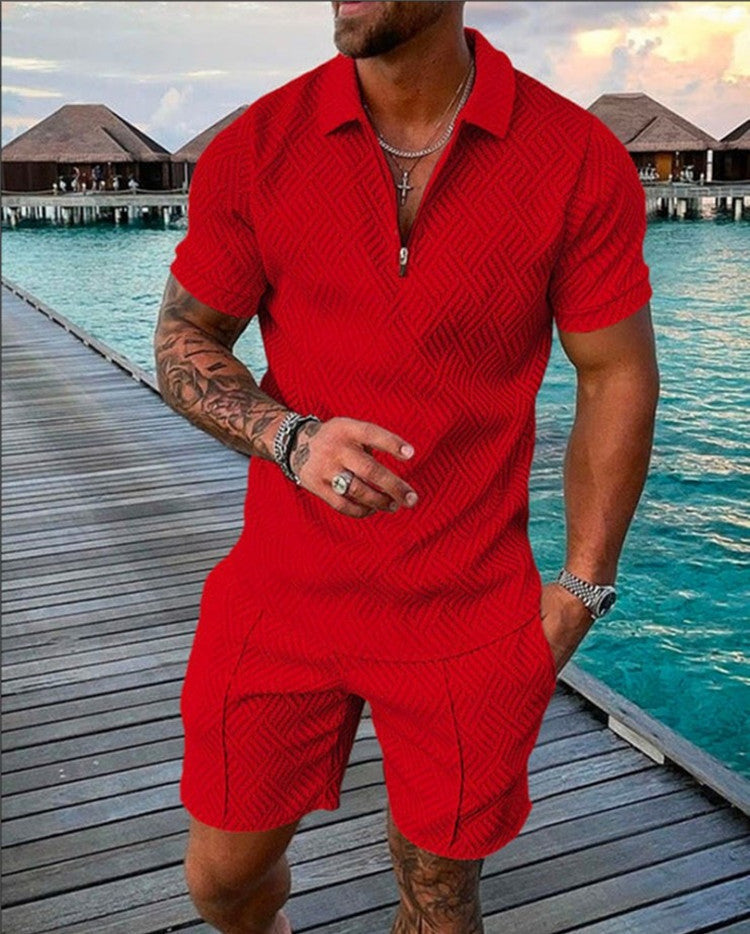 Men's Short Sleeve 2 Pcs